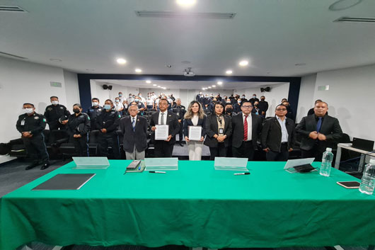 Firma SSC convenio de colaboración con la UNIPOL