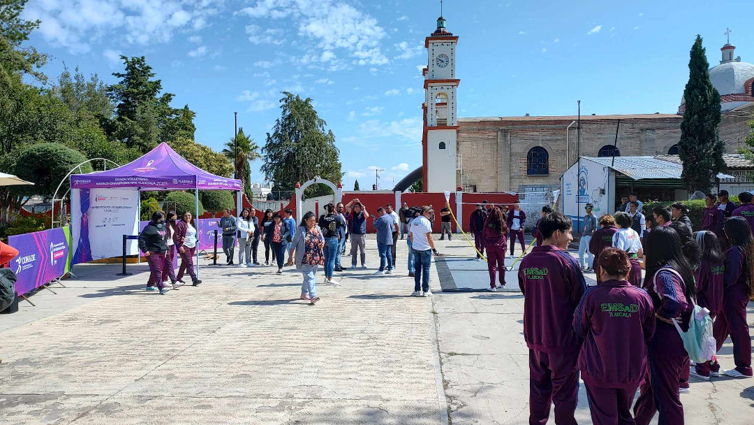 Inició gira estatal el trofeo del Campeonato Mundial de Voleibol de Playa