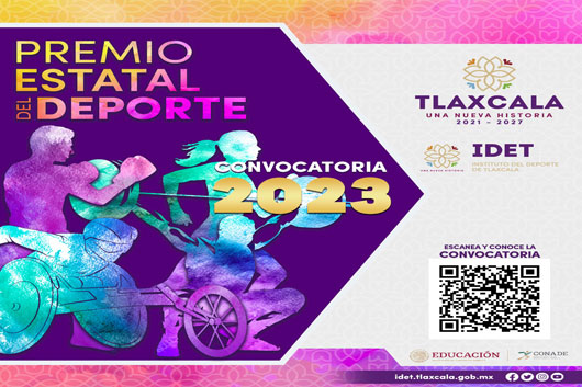 Convoca IDET a inscribirse al premio estatal del deporte 2023