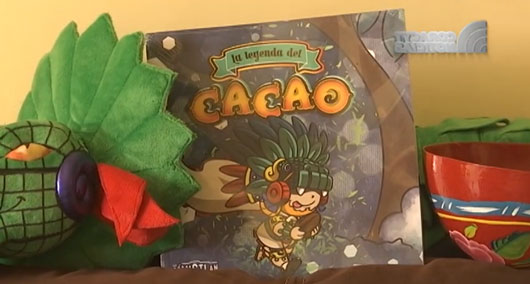 “La Leyenda del Cacao” historieta prehispánica que relata el origen de este fruto