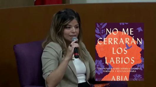 Presentan libro “No me cerrarán los labios”