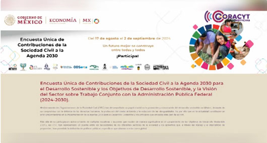 Convocan a participar en “Encuesta Única de Contribuciones a la Agenda 2030”