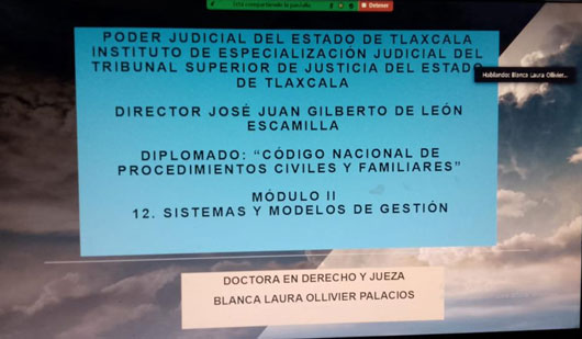 Mantiene Poder Judicial capacitación a personal jurisdiccional y litigantes