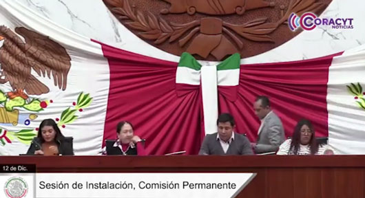 Se instaló la Comisión Permanente del Congreso local