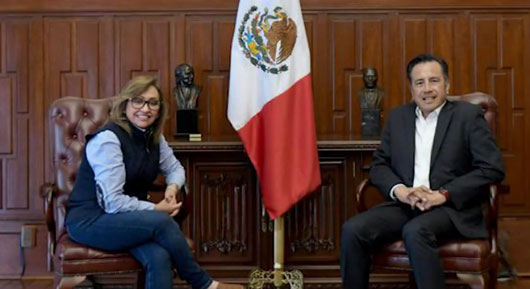 Sostienen gobernadores de Tlaxcala y Veracruz reunión de trabajo