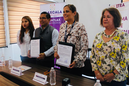 Firman convenio ITEA e ICATLAX para reducir el rezago educativo