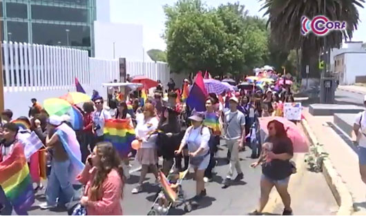 Participan más de 2 mil personas en la XXII Marcha del Orgullo y la Dignidad de Tlaxcala