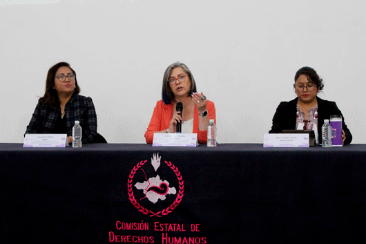 Entrega CEDH a SSC cartilla de bolsillo de derechos humanos