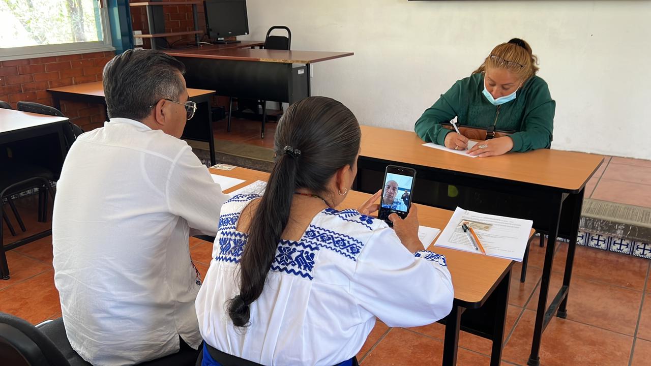 Aplica SEPE-USET evaluación complementaria de la lengua indígena en Tlaxcala