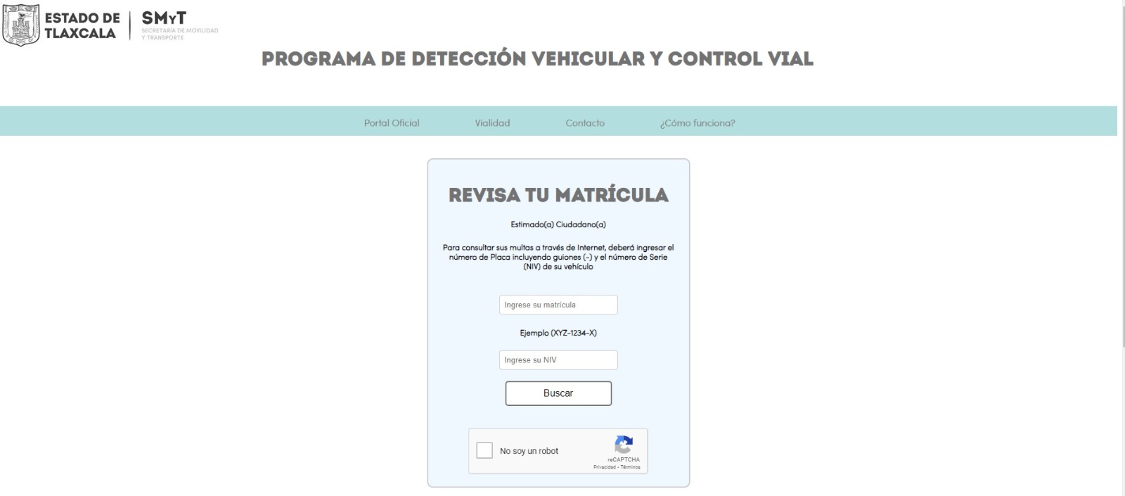 Habilita SMYT portal para consultar y pagar fotomultas