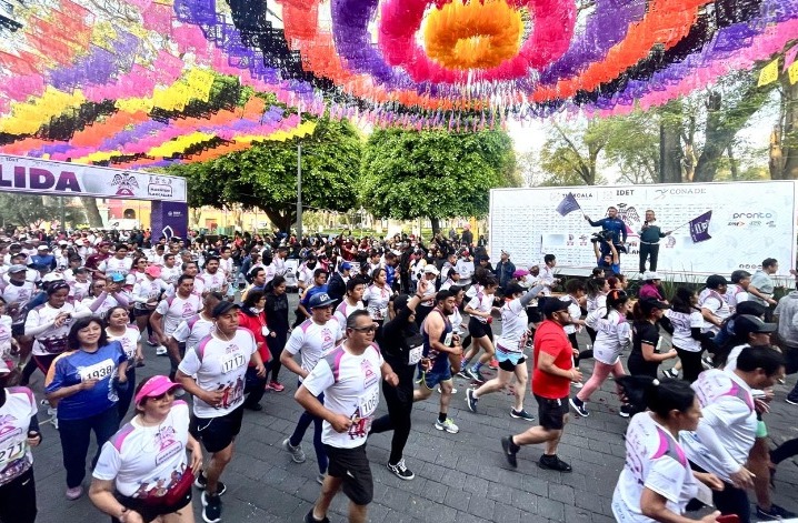 Lanza Medio Maratón Internacional Tlaxcallán promoción para equipos en los 21 km y carrera 5k