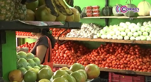 Frutas y verduras registran un alza en sus precios