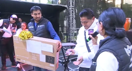 Radio Tlaxcala y Televisión de Tlaxcala agradecieron a su público con una rifa de regalos