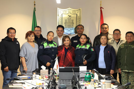 Reconoce mesa estatal de seguridad a policías municipales de Chiautempan