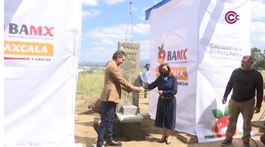 Inicia construcción del Banco de Alimentos de Tlaxcala