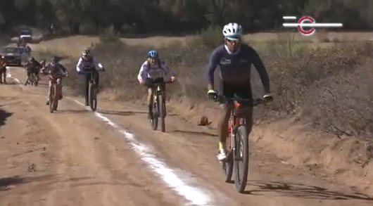 Participa en rodada ciclista de “Día de Muertos” en Teolocholco