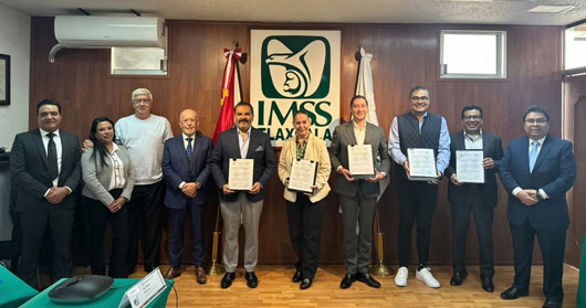 Firma IMSS Tlaxcala convenio con siete empresas para instalar la primera Guardería en Empresa