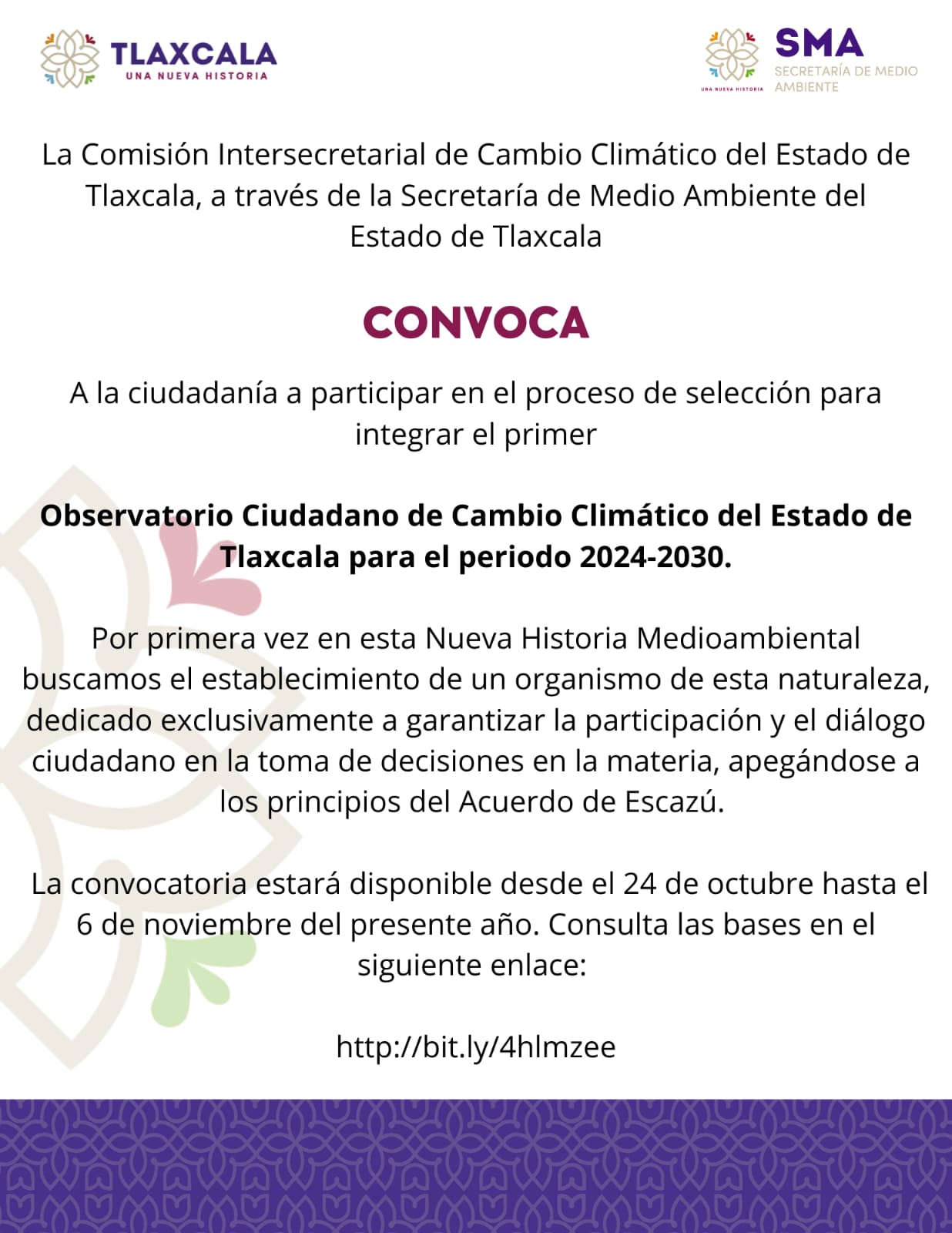 Emiten convocatoria para integrar primer observatorio ciudadano de cambio climático en Tlaxcala