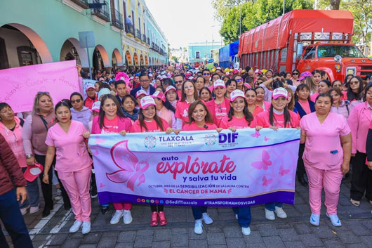 Fortalece gobierno estatal la prevención y atención del cáncer de mamá