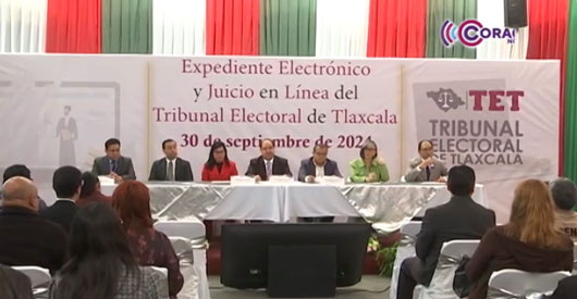 Presentó TET “Expediente electrónico” y “Juicio en línea”