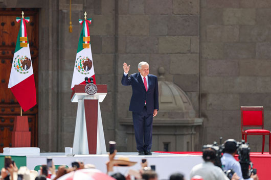 Rindió presidente Andrés Manuel López Obrador su último informe de gobierno