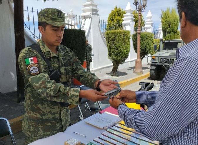 Anuncia Gobierno de Tlaxcala campaña “Canje de Armas 2024”