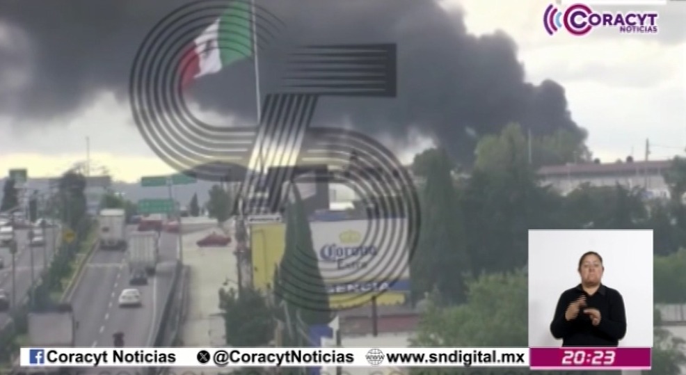 Incendio en fábrica de Calpulalpan dejó solo daños materiales 06 Septiembre 2024