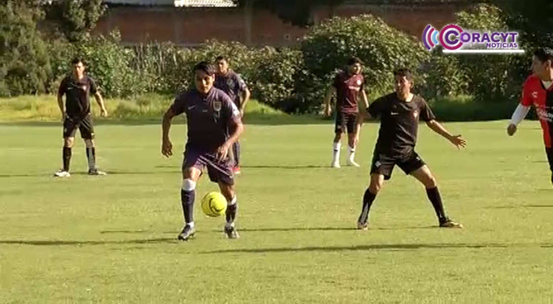 “Halcones Magdalena” iniciaron participación en Liga de Futbol Chiautempan 86