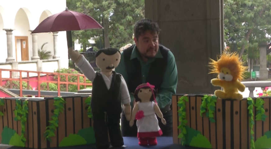 “El Leoncito Perdido” ofreció a niñas y niños un mensaje de prevención