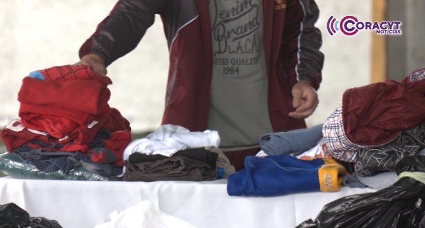 Realizan tercera edición de “Abrigando con Esperanza” en Teacalco