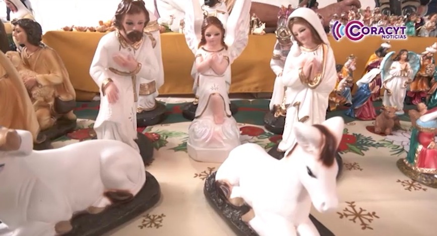 Comenzó la venta de figuras para nacimientos en el mercado “Emilio Sánchez Piedras”