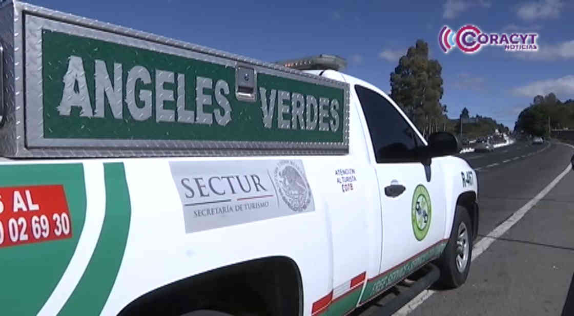 Fortalece “Ángeles Verdes” operativo en carreteras durante “Tlaxcala, la Feria de Ferias 2025”