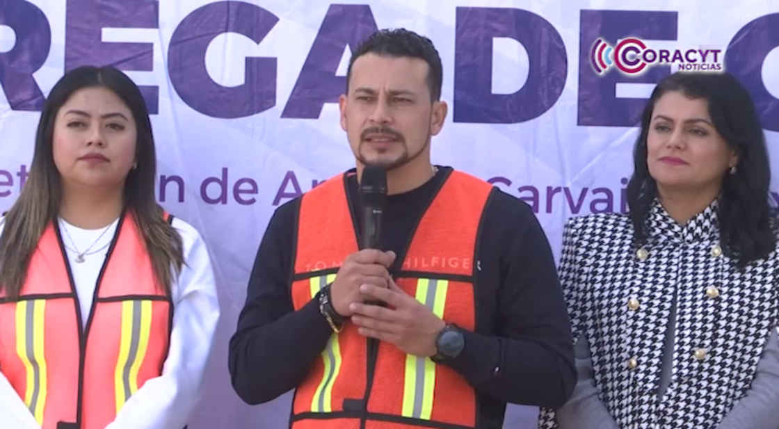 Inauguró gobierno municipal de Apetatitlán la nueva red de drenaje sanitario 