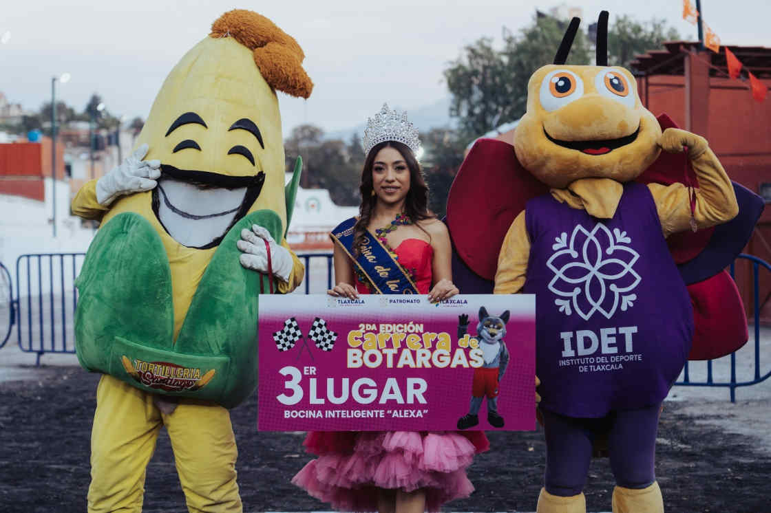 Segunda Carrera de Botargas llena de color y diversión a “Tlaxcala, la Feria de Ferias 2025”