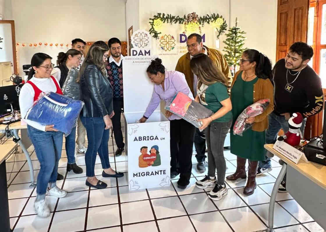 Gobierno del Estado invita a donar ropa invernal para la campaña “Abriguemos a un Migrante”