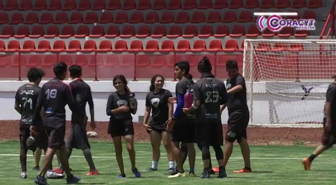 Crece práctica del frisbee en Tlaxcala con apoyo del IDET