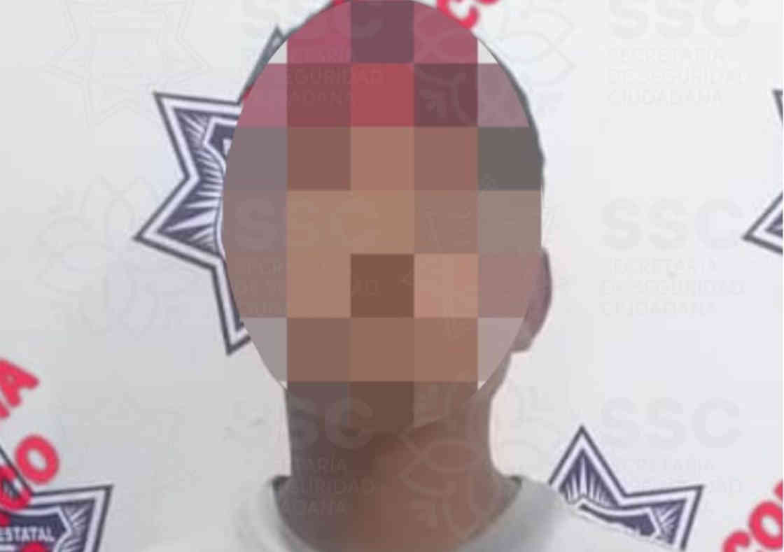 Detiene SSC a sujeto por narcomenudeo en Apizaco