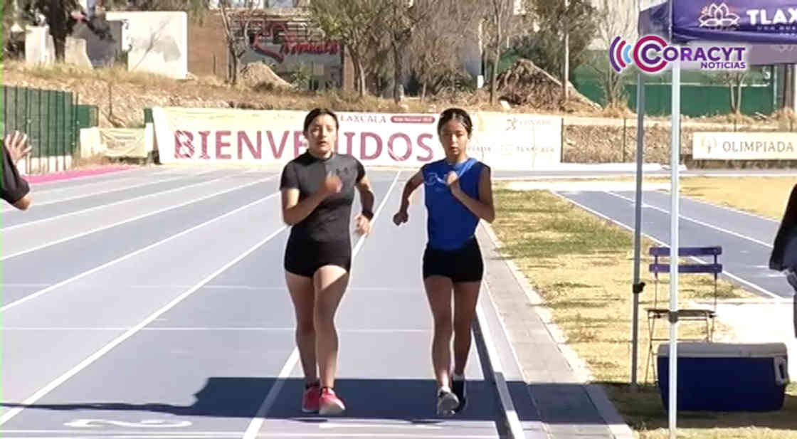 Realizaron tercer control atlético en Tlaxcala rumbo a la Olimpiada Nacional 2026