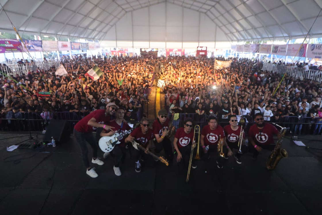 El ritmo del ska encendió “Tlaxcala, la Feria de Ferias 2025”