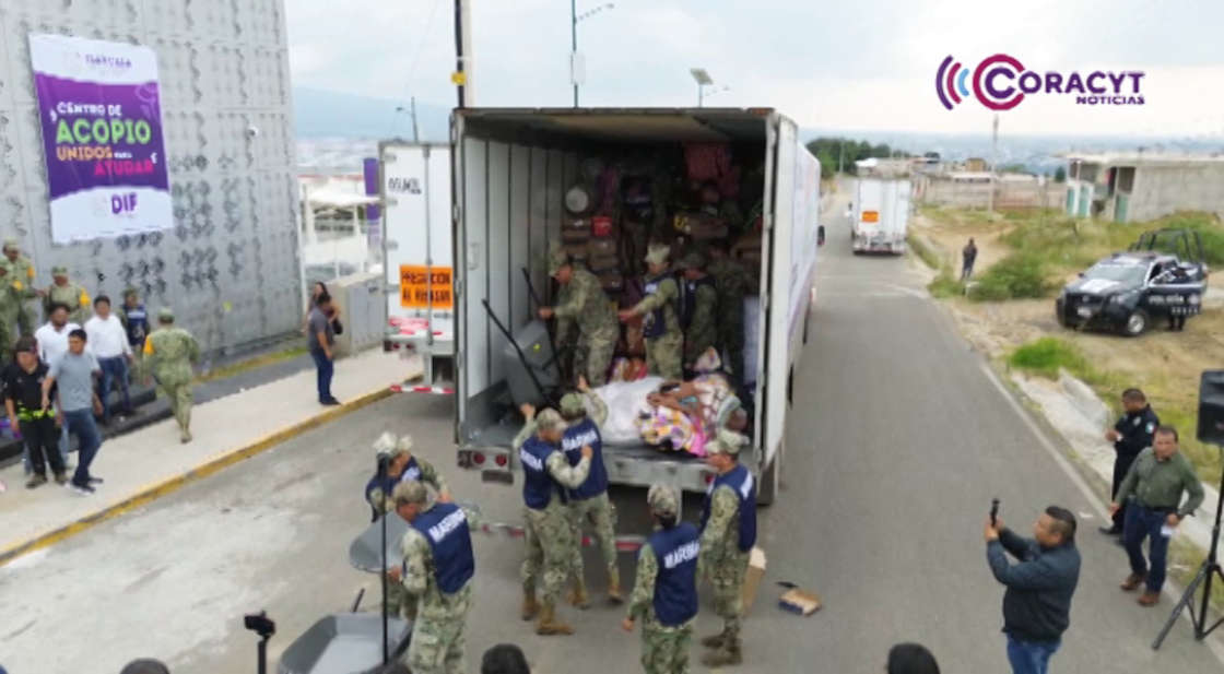 Tlaxcala se solidariza con damnificados de Veracruz, Puebla e Hidalgo