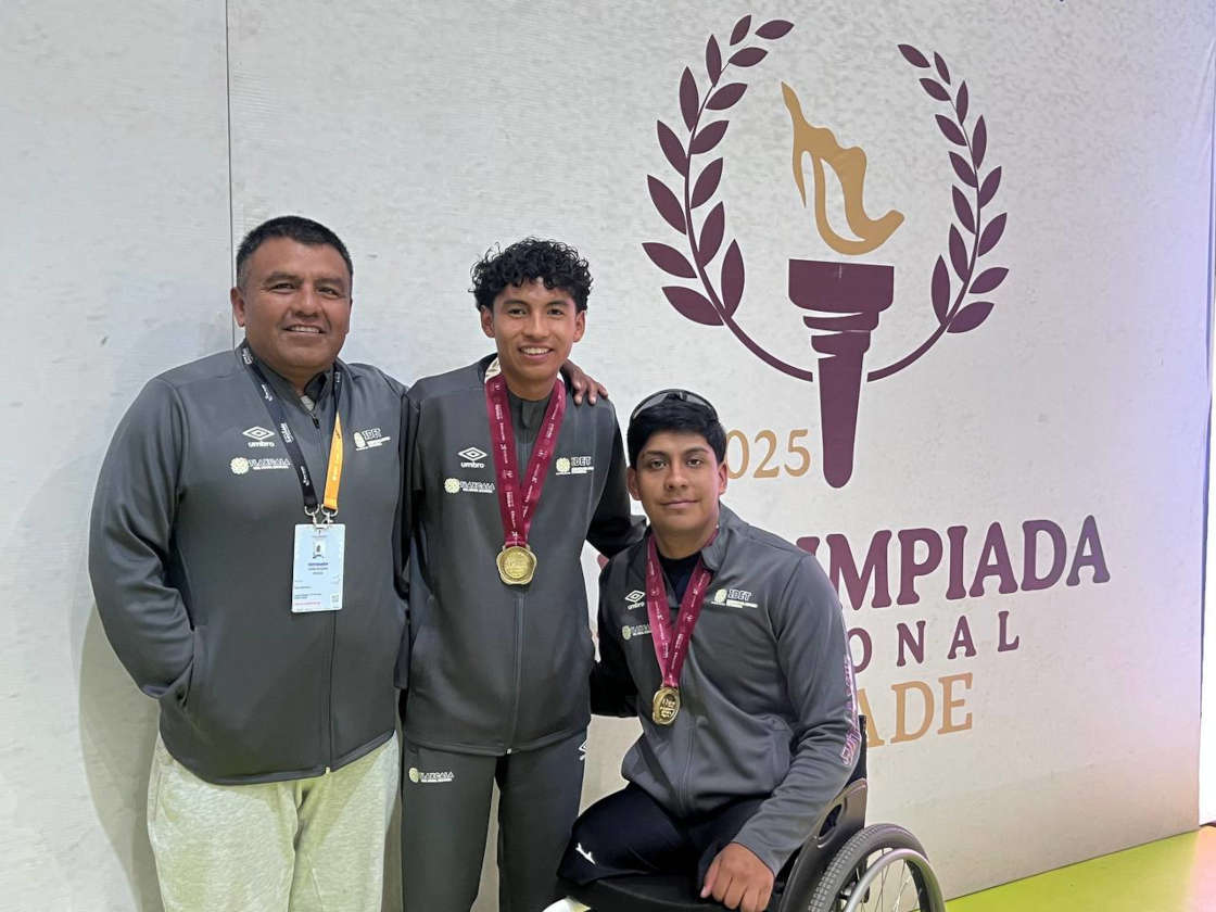 Tlaxcala conquista tres medallas de oro en la Paralimpiada Nacional 2025