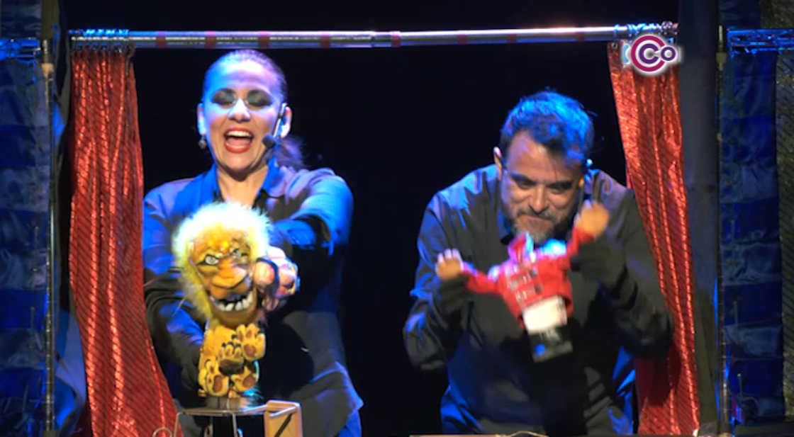 “El Gran Circo de los Títeres” llenó de risas el Teatro