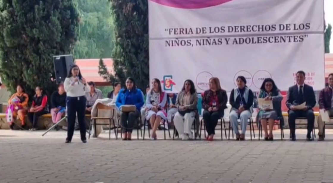 Promovió el Sipinna en Tenancingo los derechos de niñas, niños y adolescentes