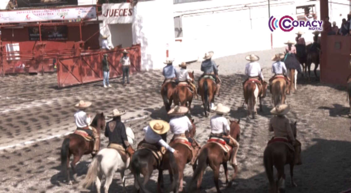 Charros y escaramuzas muestran su talento en “Tlaxcala, la Feria de Ferias 2025”