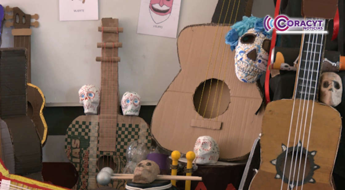 Fomentan la tradición de “Día de Muertos” en la Secundaria Técnica No. 57 