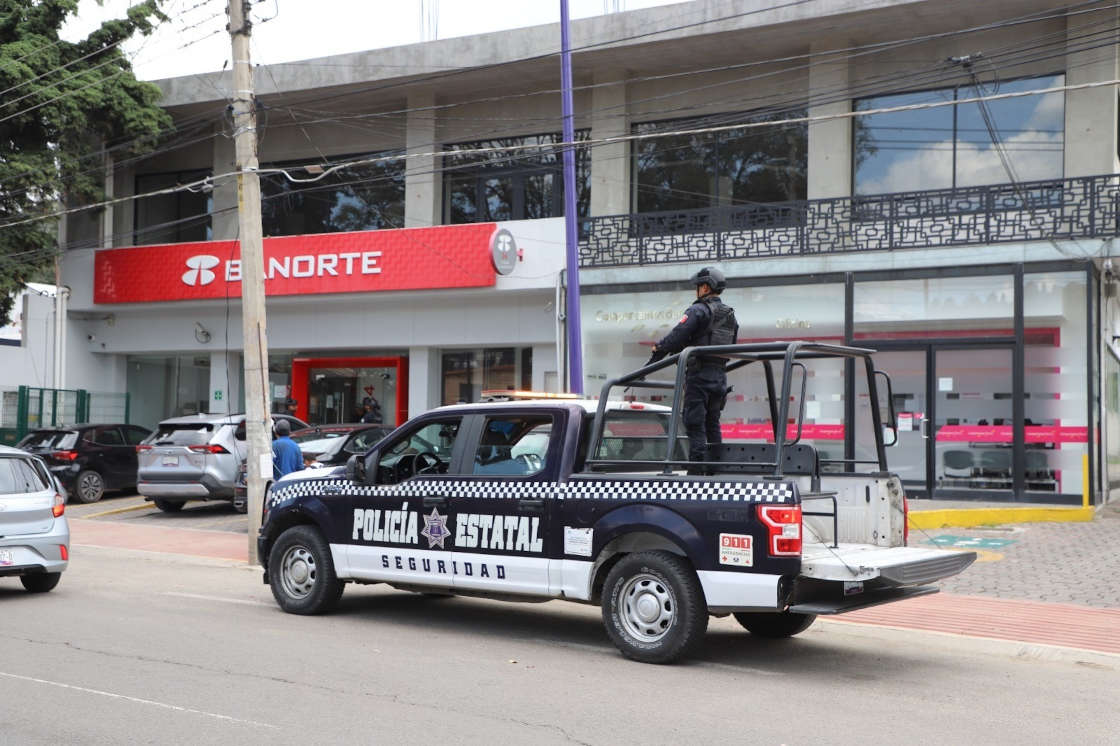 Brinda SSC acompañamiento policial bancario