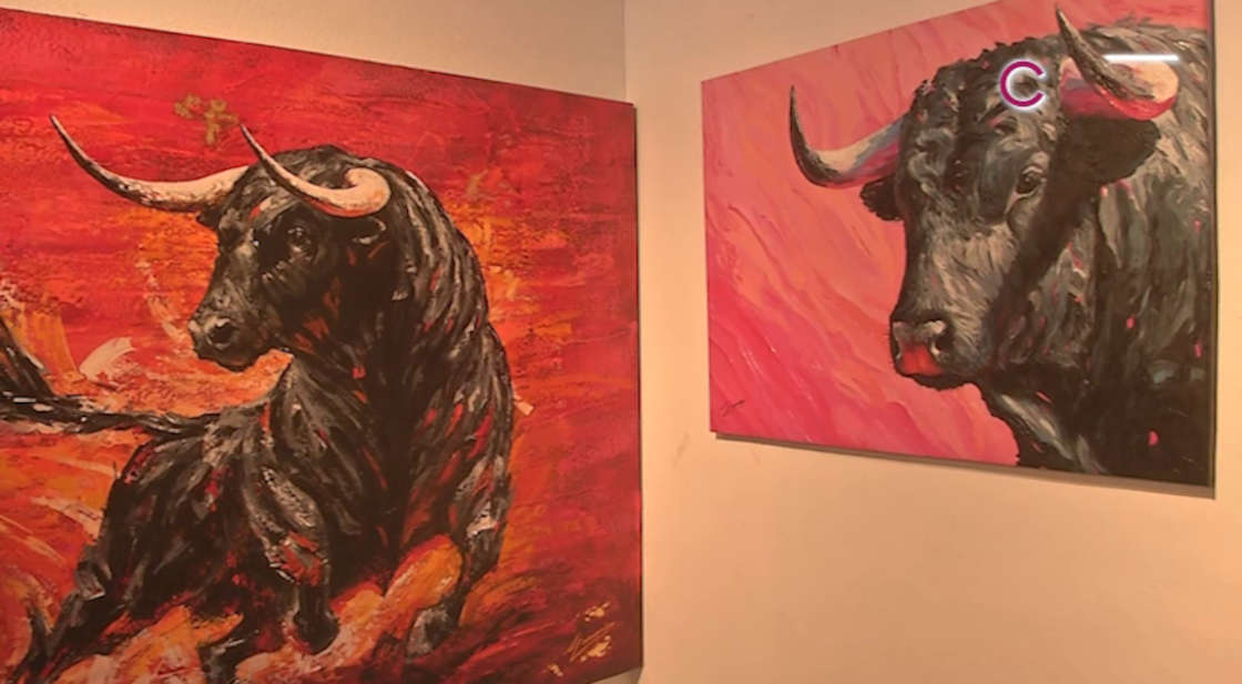 Artistas plasman en imágenes el amor por la fiesta brava