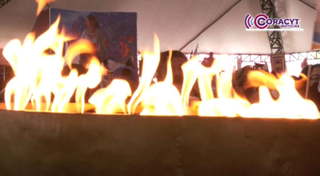 Entregó gobernadora Lorena Cuéllar el fuego simbólico de Independencia 