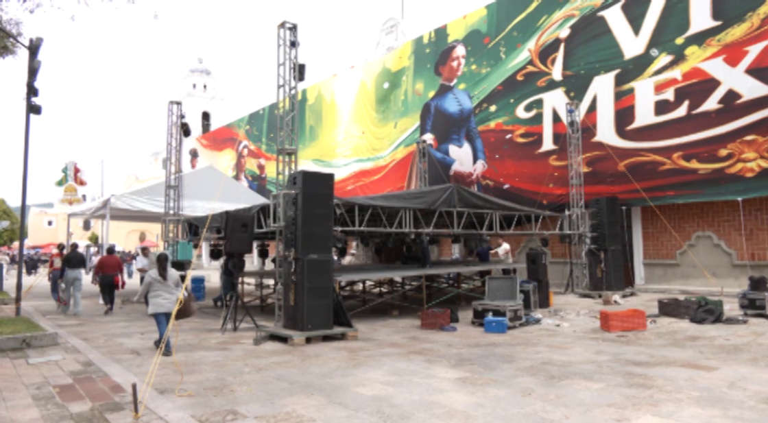 Alistan últimos detalles para el 215 Aniversario del Grito de Independencia