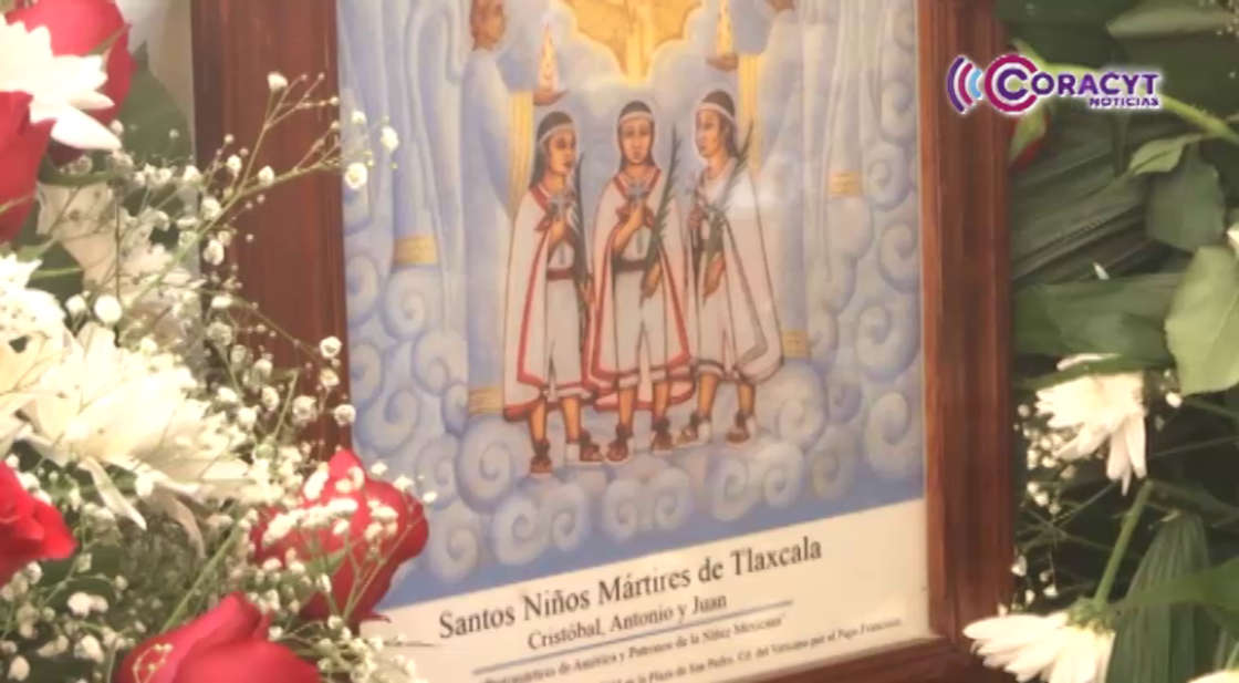Feligresía honró a los Santos Niños Mártires en Atlihuetzía
